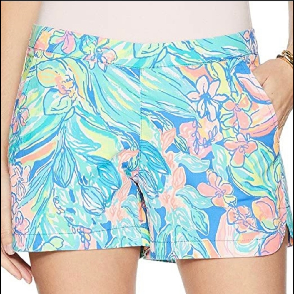 Lilly Pulitzer Ocean View Shorts sz M